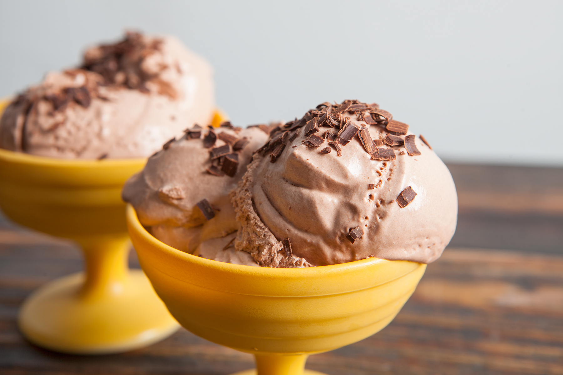 No Churn Chocolate Gelato