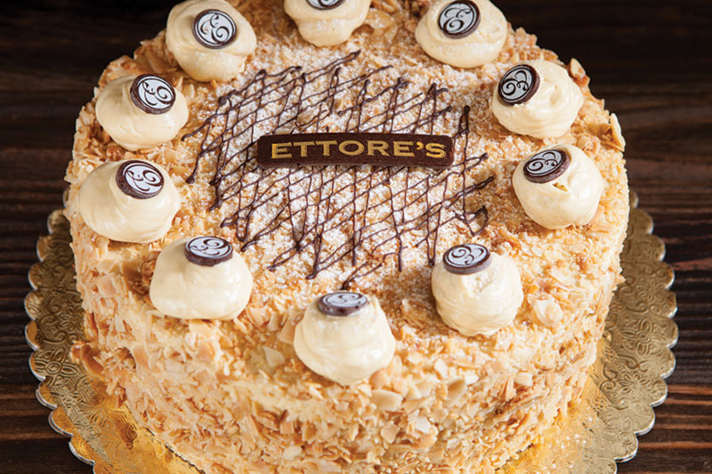 Ettore's Almond Praline Cake