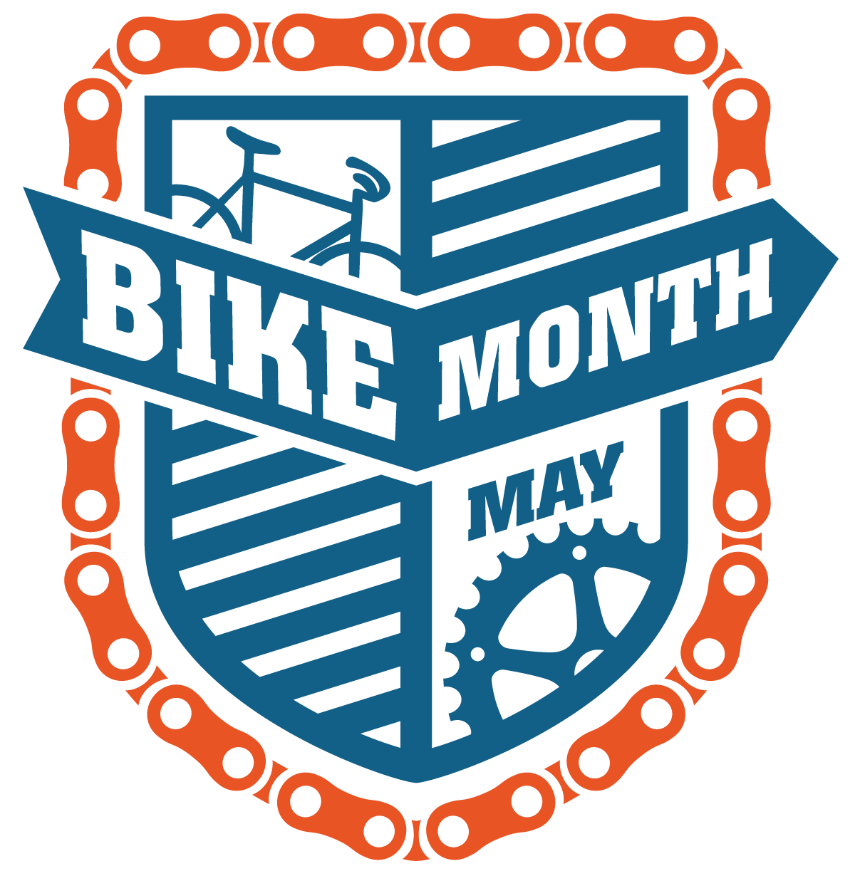 May is Bike Month logo