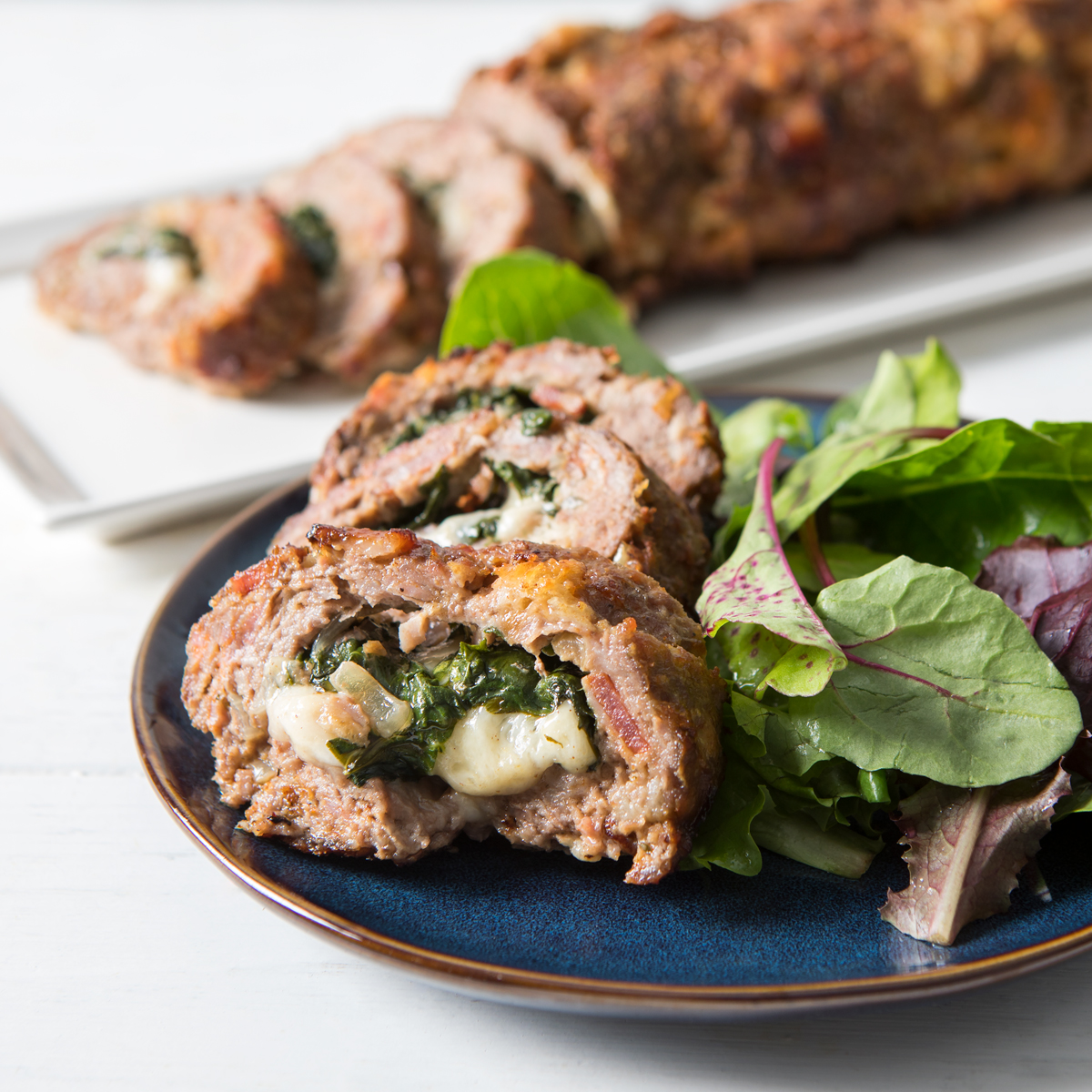 meatloaf on a plate