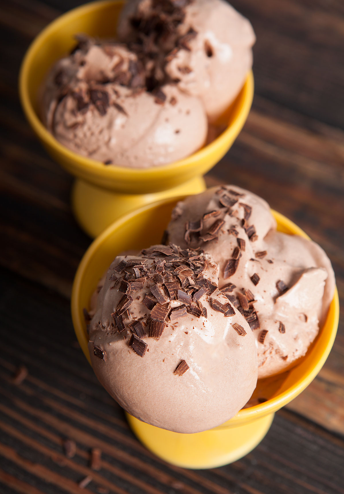 No Churn Chocolate Gelato