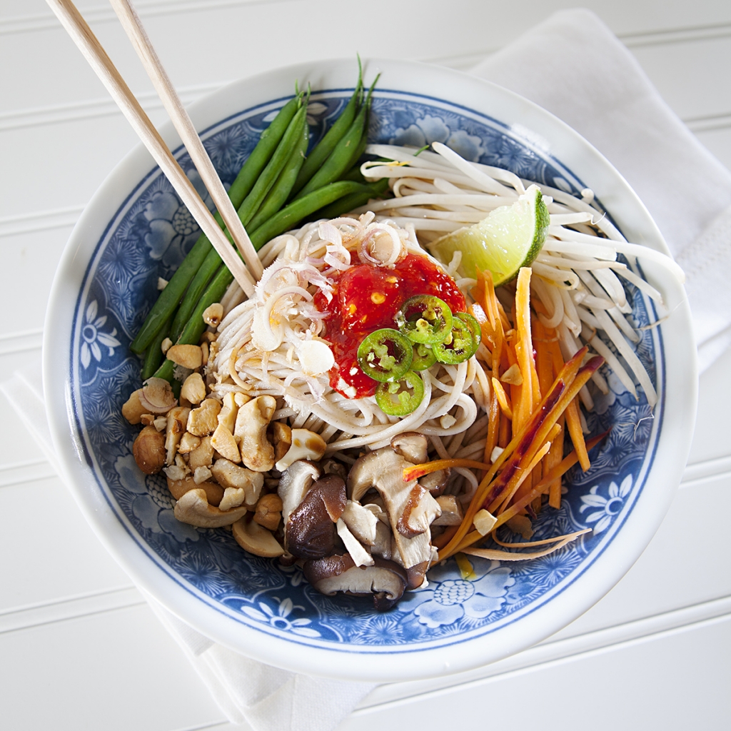 Spicy Soba Noodle Bowl