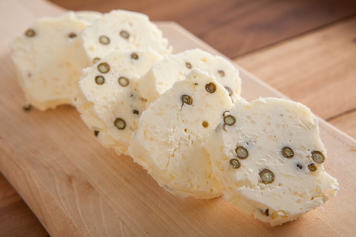 parmesan green pepper compound butter