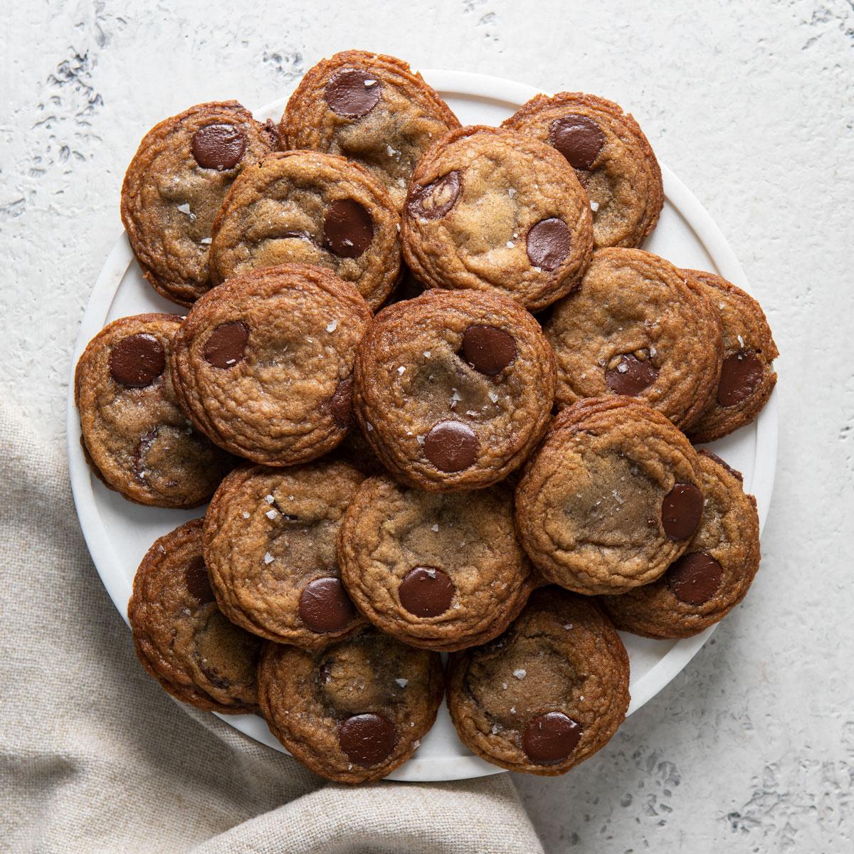 browned butter chocolate chunk cookies
